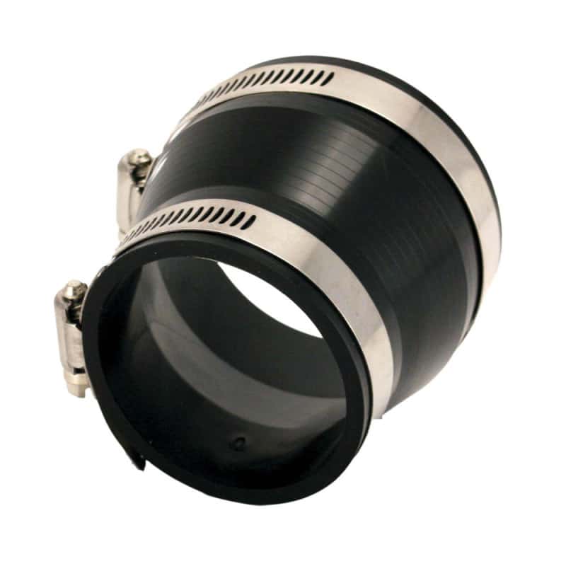 Spectre — Spectre Coupler/Reducer 3in. to 2.5in. (PVC) - Black - view 2
