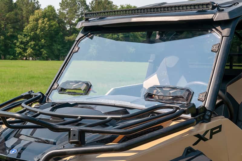 Seizmik — Seizmik 16-23 Polaris General 1000 /4/XP Pro-fit Tool-Less Windshield Vented Poly UV - view 2