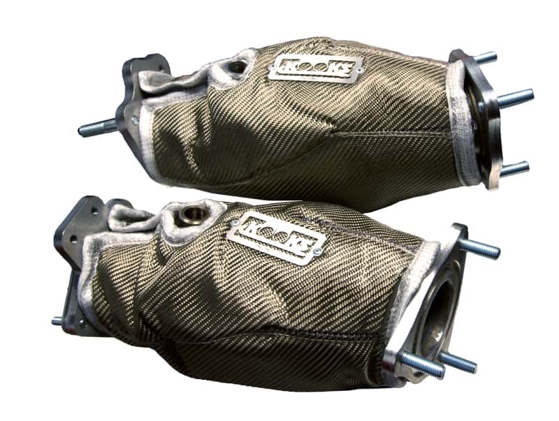 Kooks Headers — Kooks 2020+ Chevrolet Corvette C8 LT2 6.2L Heat Shield Blankets for Ultra Green Catted Connect Pipes
Heat Blankets C8 - view 2