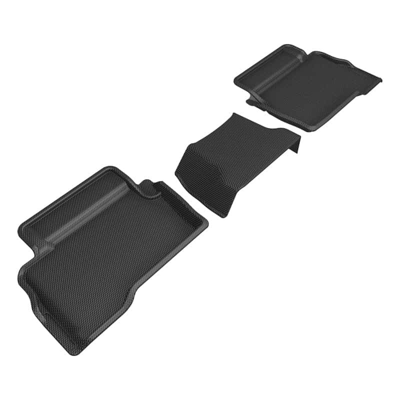 3D MAXpider — 3D MAXpider 2024+ Toyota Tacoma Double Cab Kagu 2nd Row Floormats - Black
Floor Mat Set - view 1
