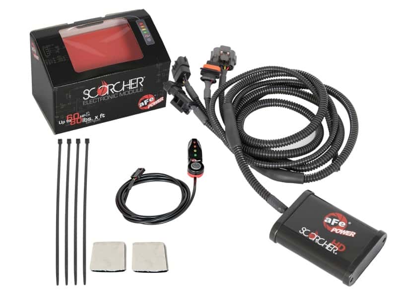 aFe — aFe SCORCHER HD Module 2016 Nissan Titan XD V8-5.0L (td)
Power Module - view 3