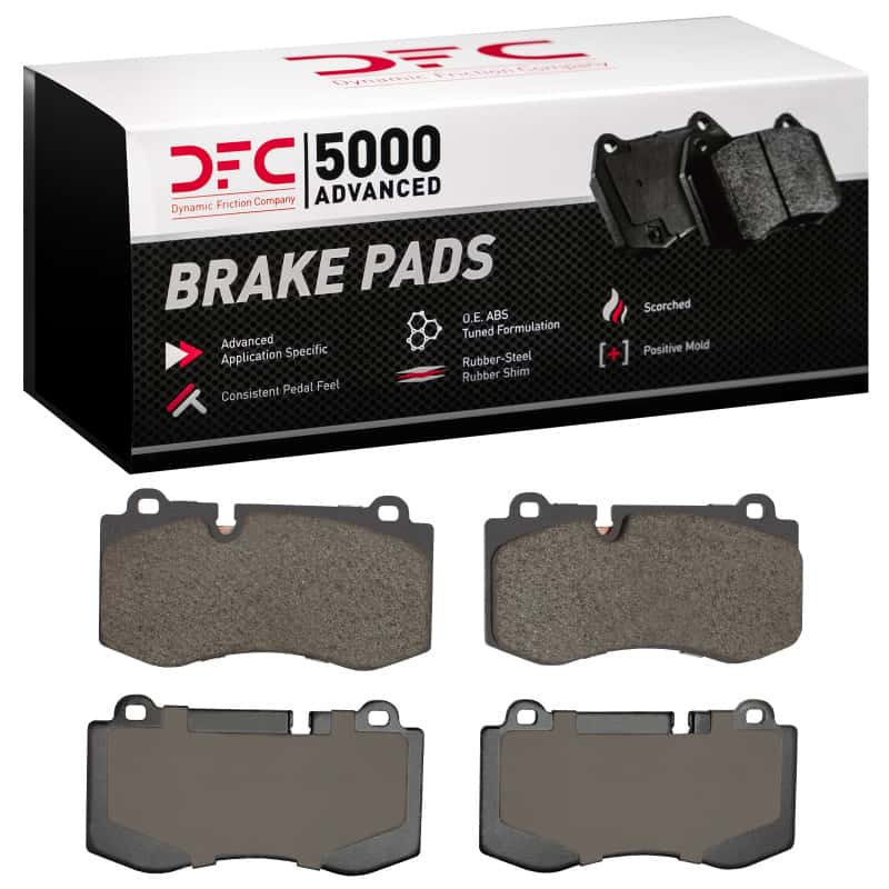 DFC — DFC 07-14 Mercedes-Benz CL600 Front 5000 Advanced Low Metallic Brake Pads
DFC Brake Pad Set - view 1