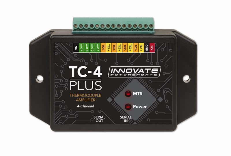 Innovate Motorsports — Innovate TC-4 PLUS (4 Channel Thermocouple for MTS)
TC-4 PLUS TC Amp - view 1