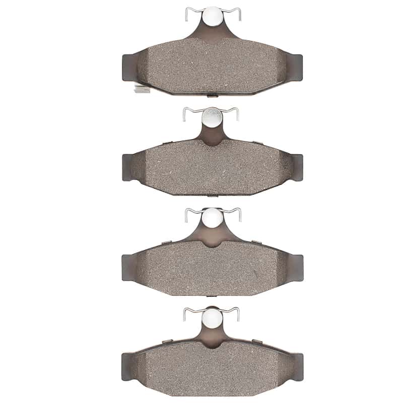 DFC — DFC 85-97 Chevrolet Corvette Rear 5000 Advanced Low Metallic Brake Pads
DFC Brake Pad Set - view 2