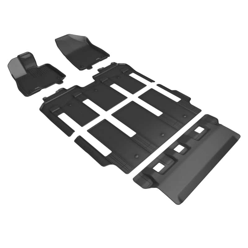 3D MAXpider — 3D MAXpider 21-24 Toyota Sienna 7-Seat Kagu 1st, 2nd, & 3rd Row Floormats - Black
Floor Mat Set - view 1
