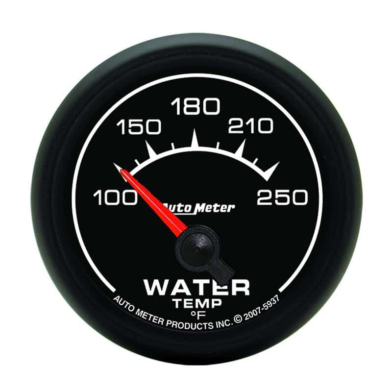 AutoMeter — Autometer ES 2-1/16in 100-250 Deg F Water Temperature Gauge - Electric
GA 2" WTMP 250F E ES - view 2