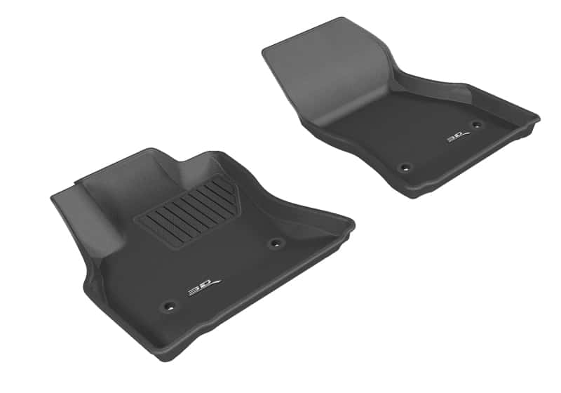 3D MAXpider — 3D MAXpider 2014-2019 Fiat 500L Kagu 1st Row Floormat - Black
Floor Mat Set - view 1