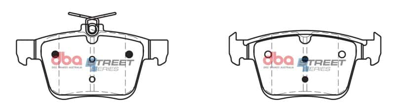 DBA — DBA 2018 Audi Q2 Street Series Front Brake Pads
Brake Pad - view 2