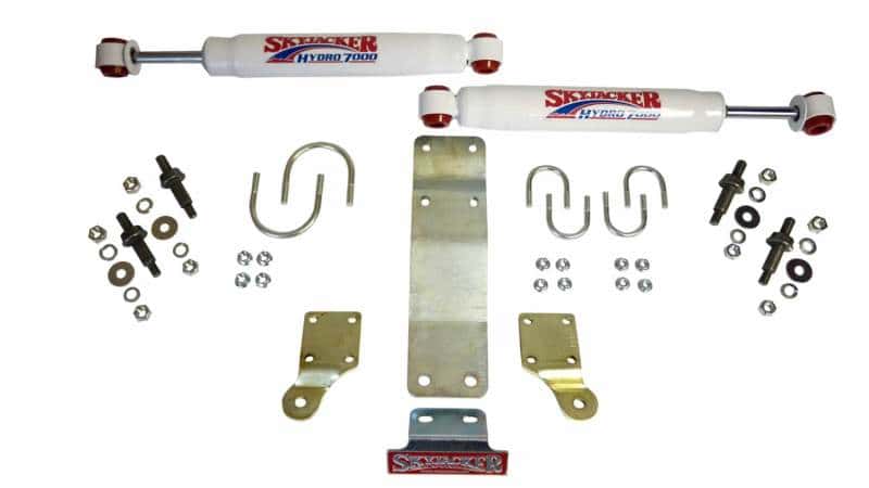 Skyjacker — Skyjacker 2007-2017 Jeep Wrangler (JK/JKU) (Use w/ JK717TR) Dual Steering Damper Kit w/ Hydro 7000
Steering Damper Kit - view 2