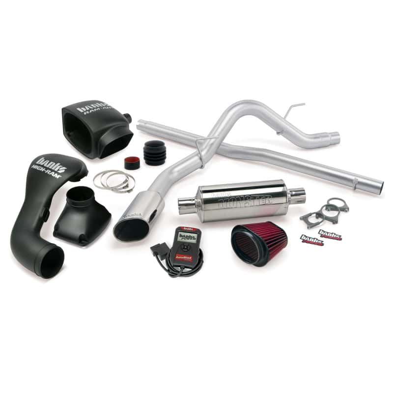 Banks Power — Banks Power 04-08 Ford 5.4L F-150 CCSB Stinger System - SS Single Exhaust w/ Chrome Tip
Performance System - view 2