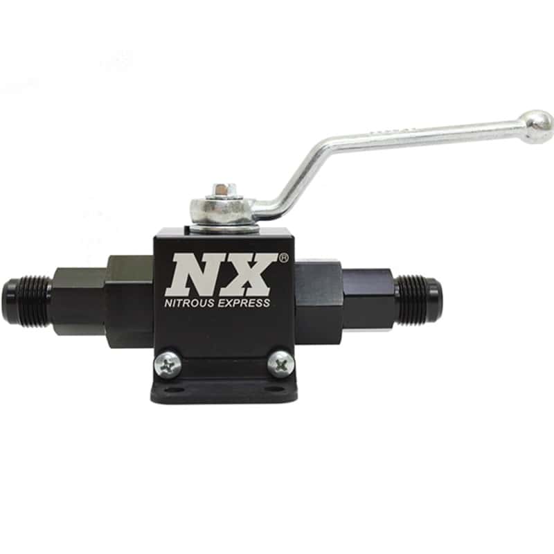 Nitrous Express — Nitrous Express Lightweight Billet In-Line Valve 1.5in I.D (6AN Fitting)
N2OInjtrPlate - view 2