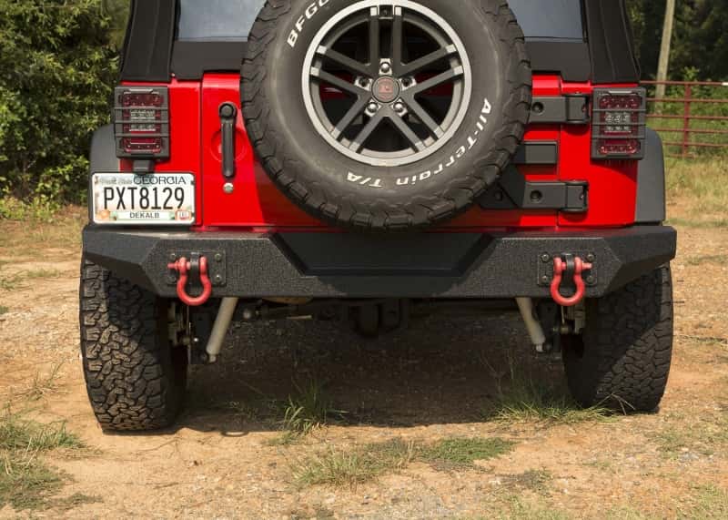 Rugged Ridge — Rugged Ridge Spartan Rear Bumper Full Width 07-18 Jeep Wrangler JK
OFFROAD_BUMPERS
Bumper- Rear - view 7