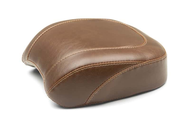 Mustang Motorcycle — Mustang 18-21 Harley Fat Bob Wide Tripper Passenger Seat - Brown - view 1