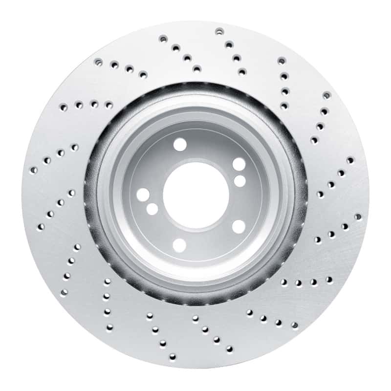 DFC — DFC 06-10 BMW M5 Left Rear Drilled GeoSPEC Coated Rotor - view 5