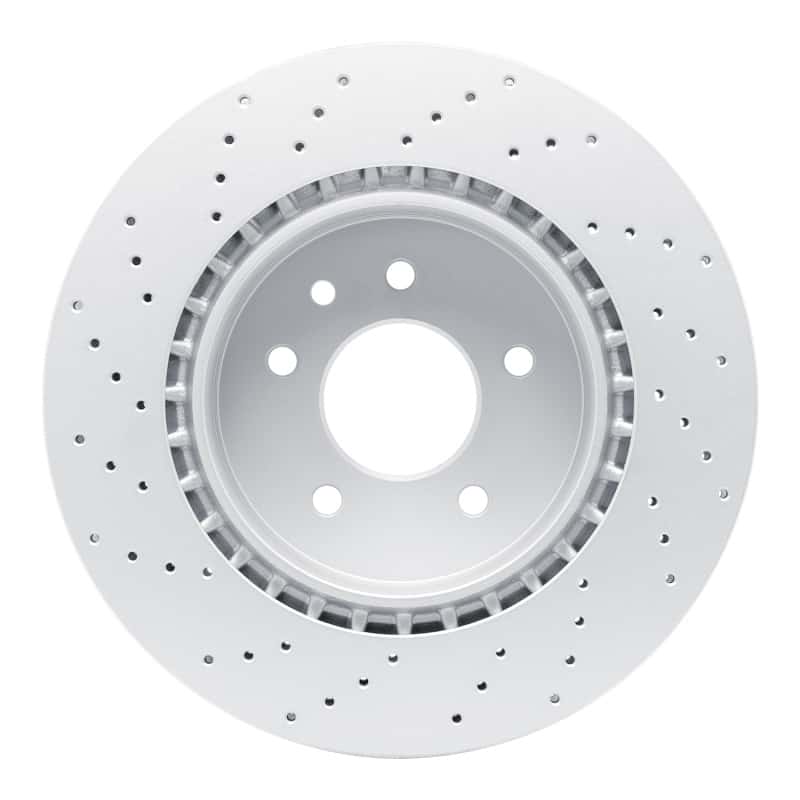 DFC — DFC 00-06 Jaguar XKR Rear Drilled GeoSPEC Coated Rotor - view 5