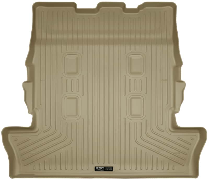 Husky Liners — Husky Liners 08-11 Lexus LX570 Weatherbeater Tan Rear Cargo Liner (Folded 3rd Row)
Cargo Liner - view 1