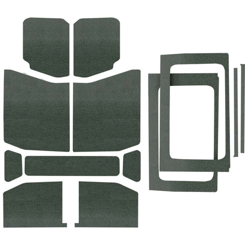 DEI — DEI 18-23 Jeep Wrangler JL 4-Door Boom Mat Complete Headliner Kit - 13 Piece - Gray
Sound Dampening Kit - view 1