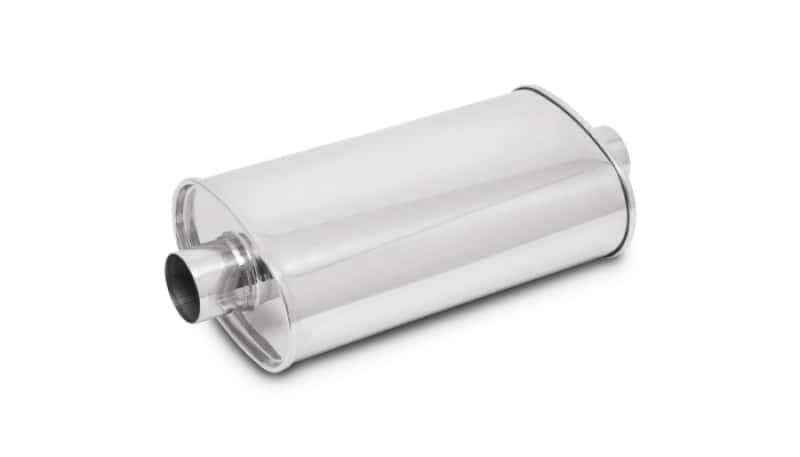 Vibrant — Vibrant StreetPower Oval Muff 5in x 9in x 15in long body 2.25in in I.D. x 2.25in out Center-Center
2.25"MufflrCntr-Cntr
2.25"OvalMufflerC-C
Muffler - view 3