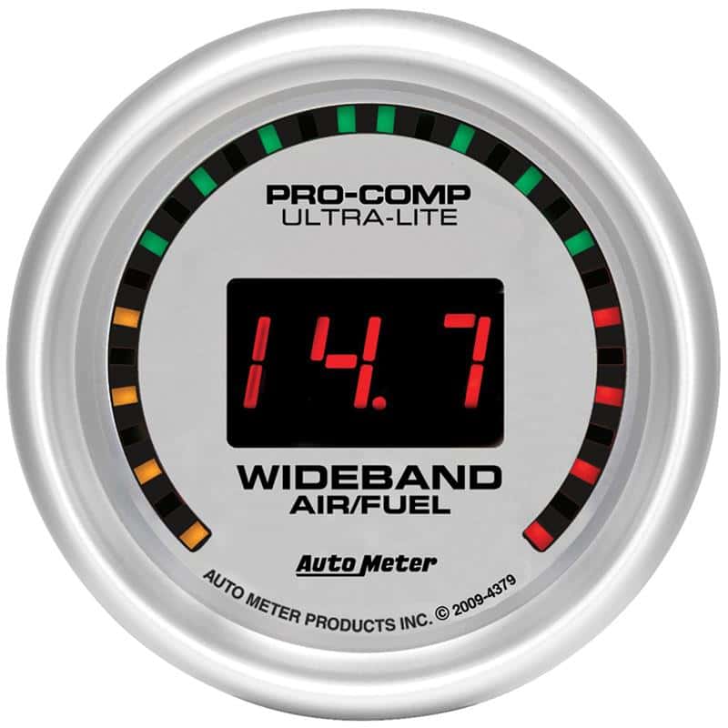 AutoMeter — Autometer Ultra-Lite 52mm Digital Wideband Air/Fuel Ratio Street Gauge
2-1/16" WIDEBAND A/F - view 2