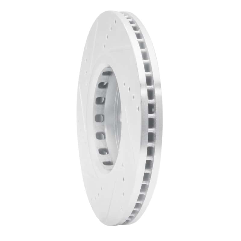 R1 Concepts — R1 16-25 Mazda 6 Front Right Drilled & Slotted Silver Brake Rotor
R1 Brake Rotor Drill - view 4