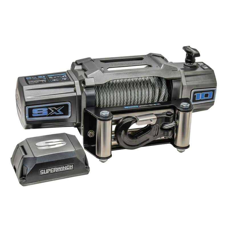 Superwinch — Superwinch 10000 LBS 12V DC 3/8in x 85ft Wire Rope SX 10000 Winch
Winch - view 39
