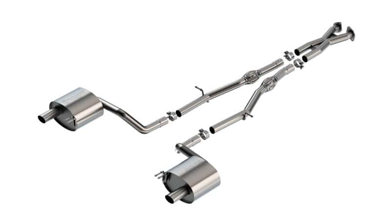 Borla — Borla 19-21 Genesis G70 3.3L V6 Twin Turbo S-type Cat-Back Exhaust
Cat-Back System - view 1