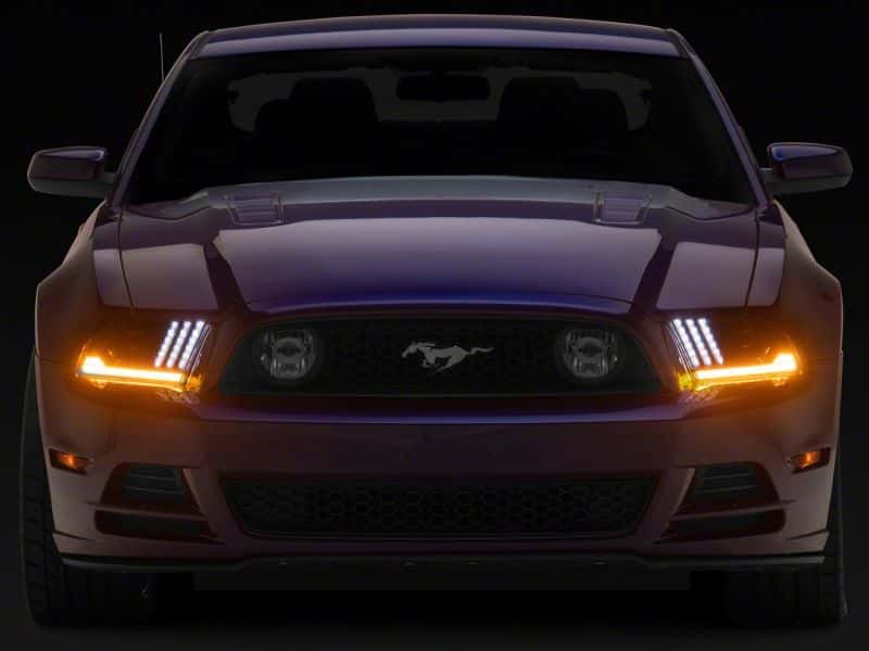 Raxiom — Raxiom 13-14 Ford Mustang LED Projector Headlights SEQL Turn Signals- Blk Housing (Clear Lens)
Headlights - view 13