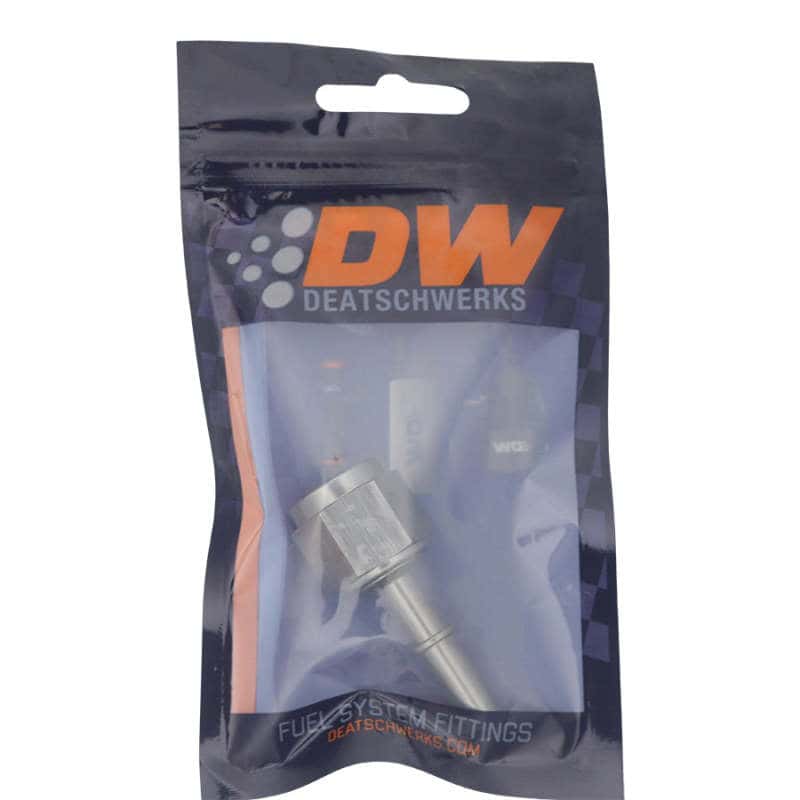 DeatschWerks — DeatschWerks 8AN Female Flare Swivel to 5/16in Male EFI Quick Disconnect - Anodized DW Titanium
Lines & Fittings - view 2