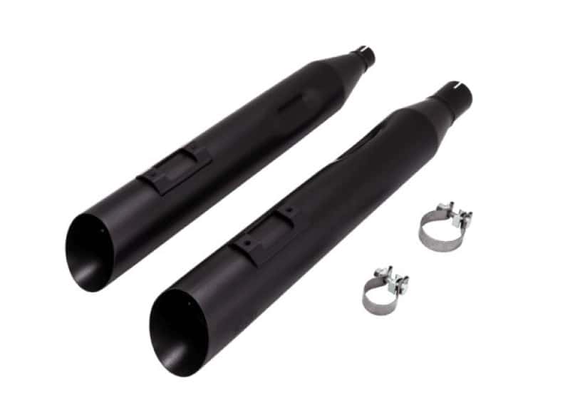 Vance and Hines — Vance & Hines HD 17-25 Touring Blackslash 450 S/OS Black Slip-On Exhaust - view 1