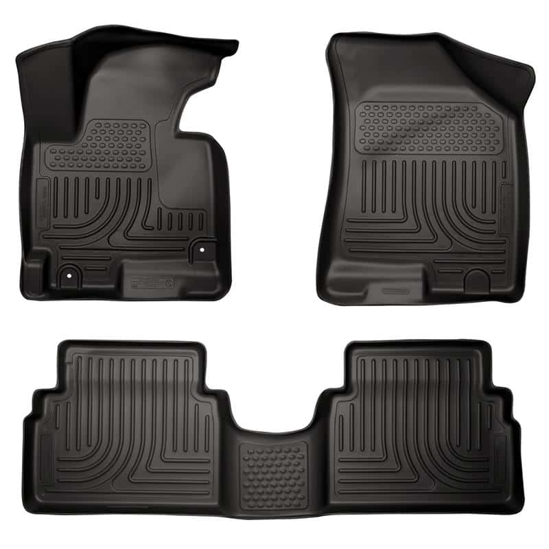 Husky Liners — Husky Liners 14 Hyundai Tucson w/Retain Hooks WeatherBeater Combo Front & 2nd Row Black Floor Liners
Floor Liners - view 2