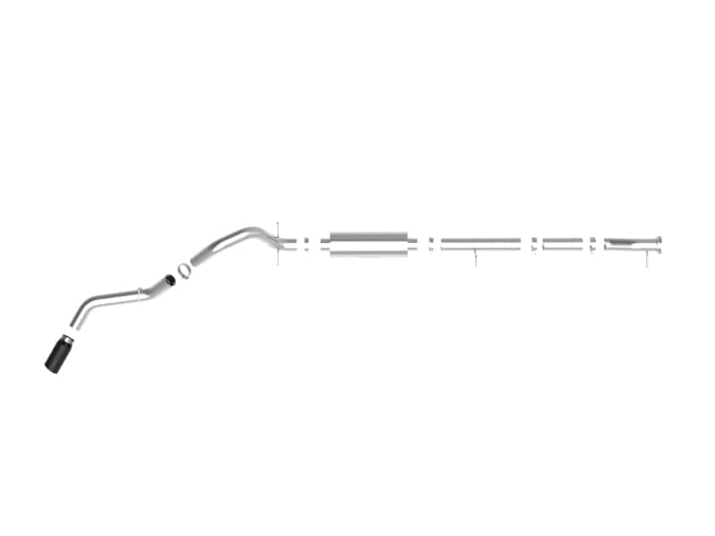 aFe — aFe Apollo GT Series 4in 409SS Cat-Back 20-21 GM 2500/3500HD V8-6.6L L8T - Black Tip
Cat-Back Exhaust - view 2