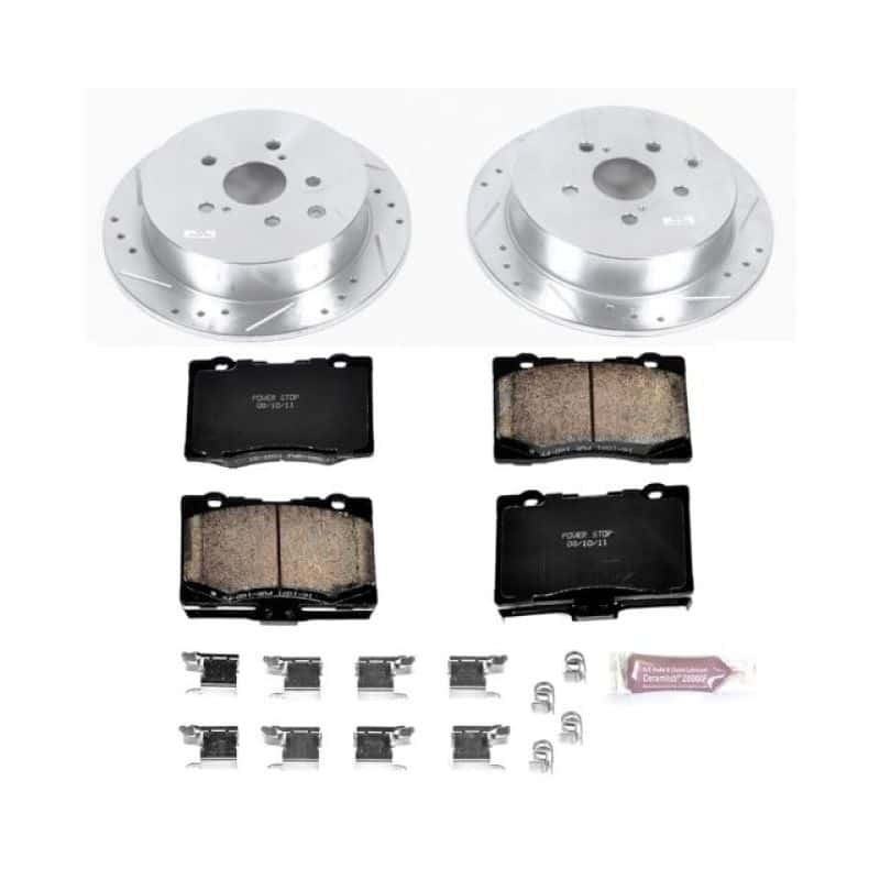 PowerStop — Power Stop 10-15 Lexus RX350 Rear Z23 Evolution Sport Brake Kit - view 1