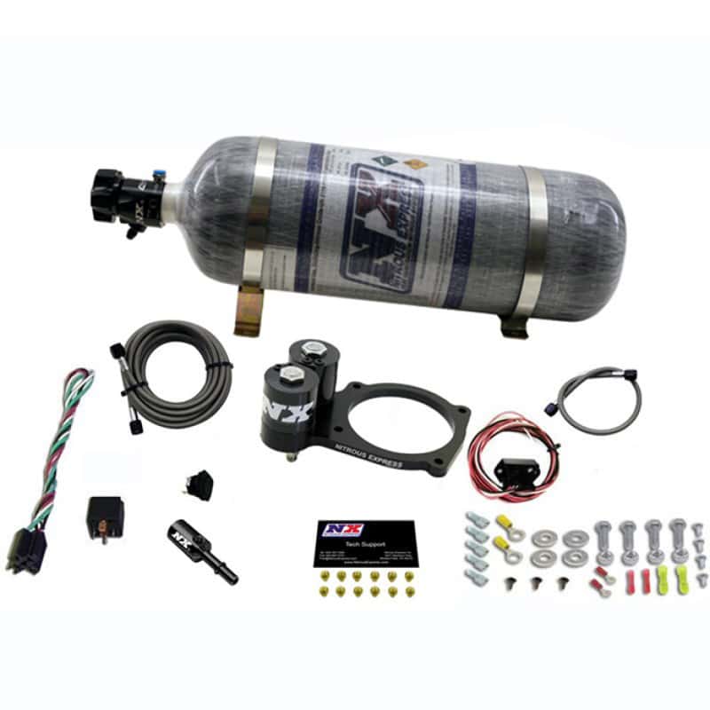 Nitrous Express — Nitrous Express Dodge Hellcat/Demon Nitrous Plate Kit w/12lb Bottle
Injection System Kit
N2OSys - view 3