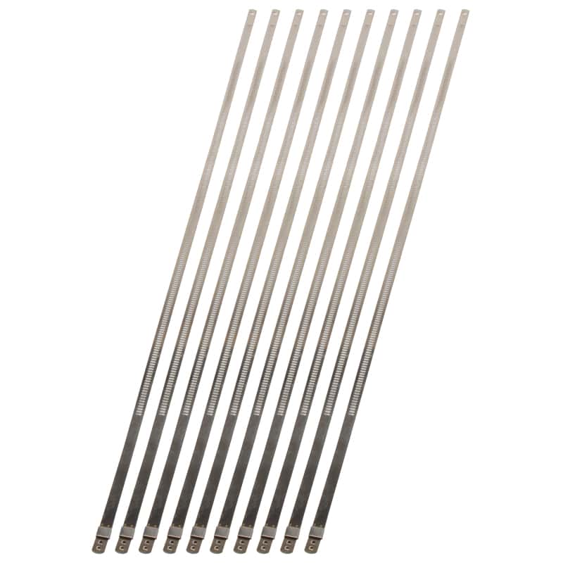 DEI — DEI Stainless Steel Positive Locking Tie 1/4in (7mm) x 20in - 10 per pack
Heat Shield Tie - view 2