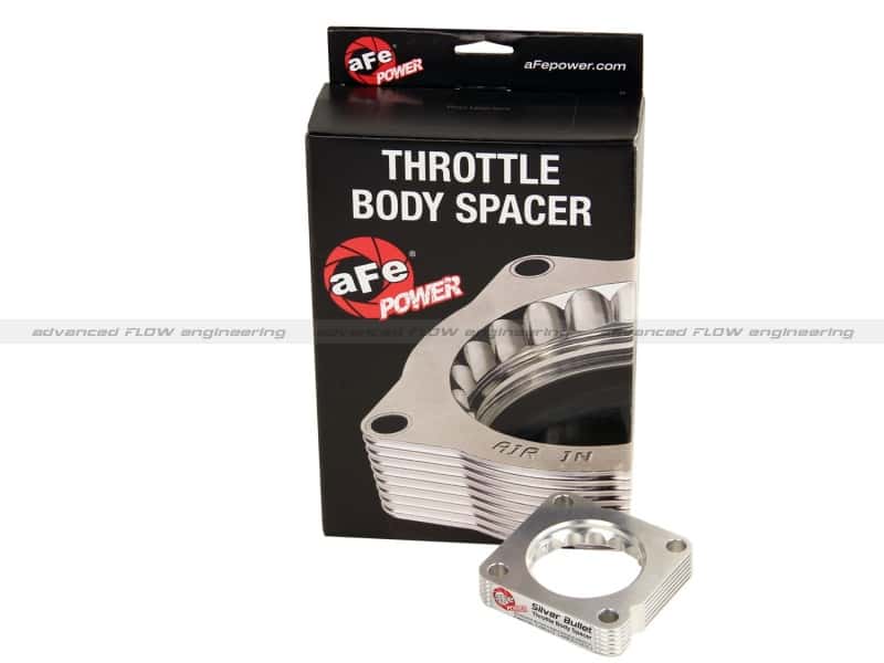 aFe — aFe Silver Bullet Throttle Body Spacer 12 Honda Civic Si / 08-12 Honda Accord / 09-12 Acura TSX
Throttle Body Spacer
TBdySpacer - view 3