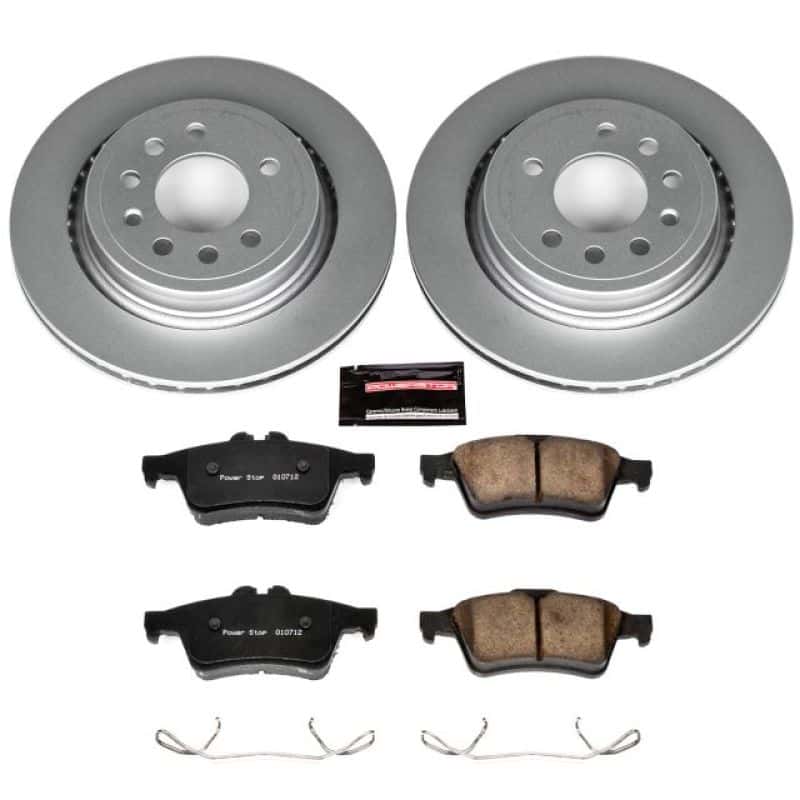PowerStop — Power Stop 08-11 Saab 9-3 Rear Z23 Evolution Sport Coated Brake Kit - view 1