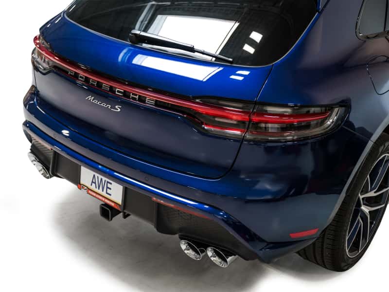 AWE Tuning — AWE Tuning 2022+ Porsche Macan 2.9TT Touring Edition Catback Exhaust w/ Chrome Silver Tips
Touring Catback - view 4