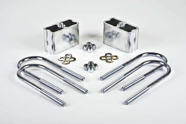 Belltech — Belltech LOWERING BLOCK KIT 3inch WITH 2 DEGREE ANGLE
LOWERING BLOCK KIT - view 3