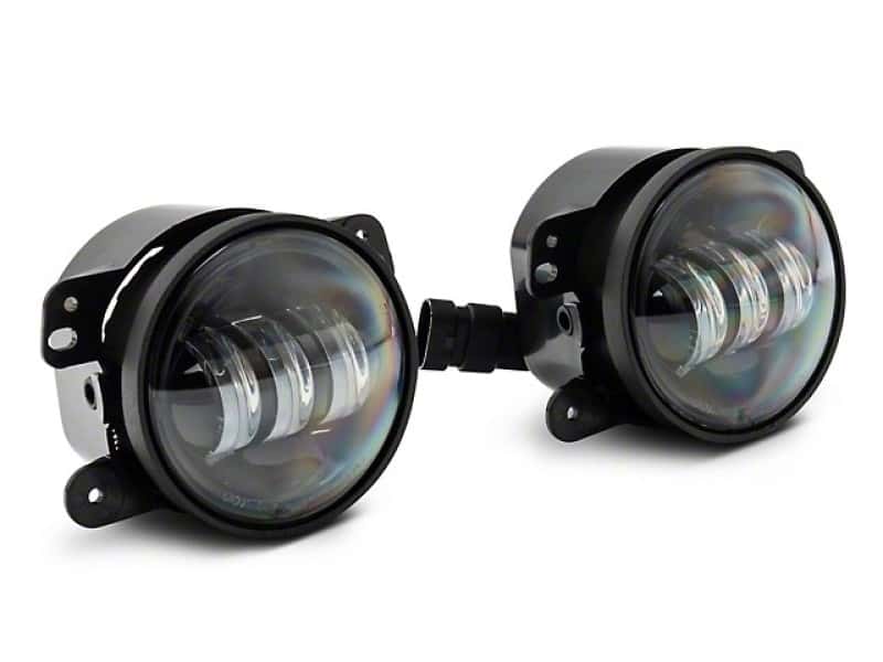 Raxiom — Raxiom 07-22 Jeep Wrangler JK/JL Axial Series Tri-Bar LED Fog Lights- White
Lights - view 2