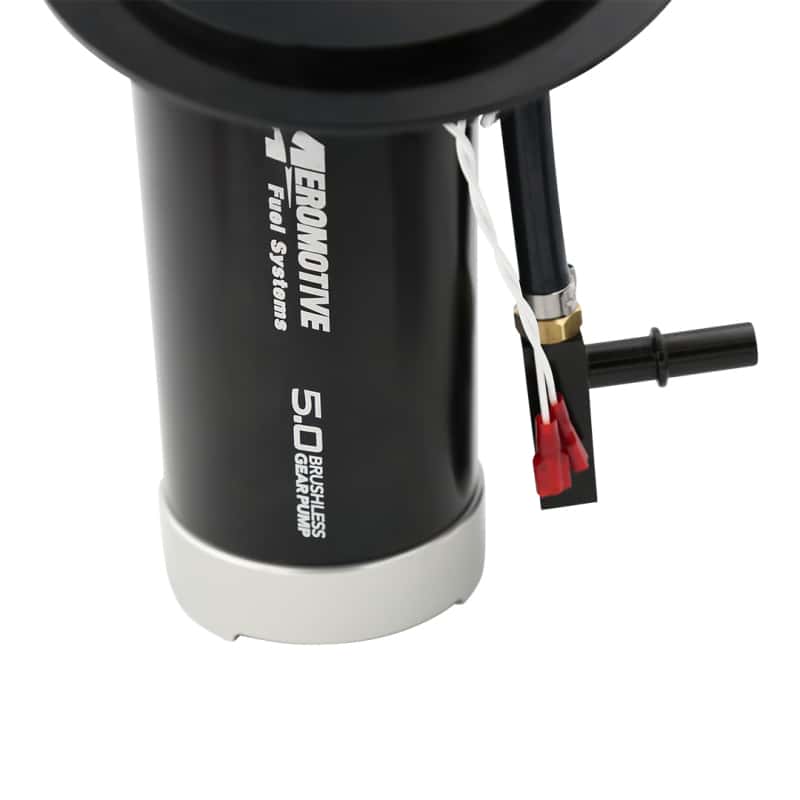 Aeromotive — Aeromotive 11-17 Mustang S197/S550 Brushless 5.0 GPM Gear Pump 18-20 GT/Ecoboost
Fuel Pump - view 5