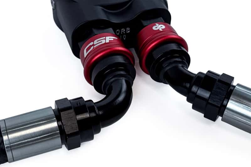 CSF — CSF 2023+ Honda Civic Type R FL5 High-Performance Dual Engine Oil Cooler Kit
CSF Oil Cooler Kit - view 3