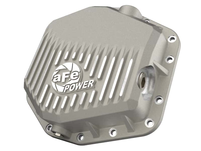 aFe — aFe 22-25 Ford Bronco Raptor V6 Rear Diff Cover - Raw w/ Machined Fins
Differential Cover - view 1