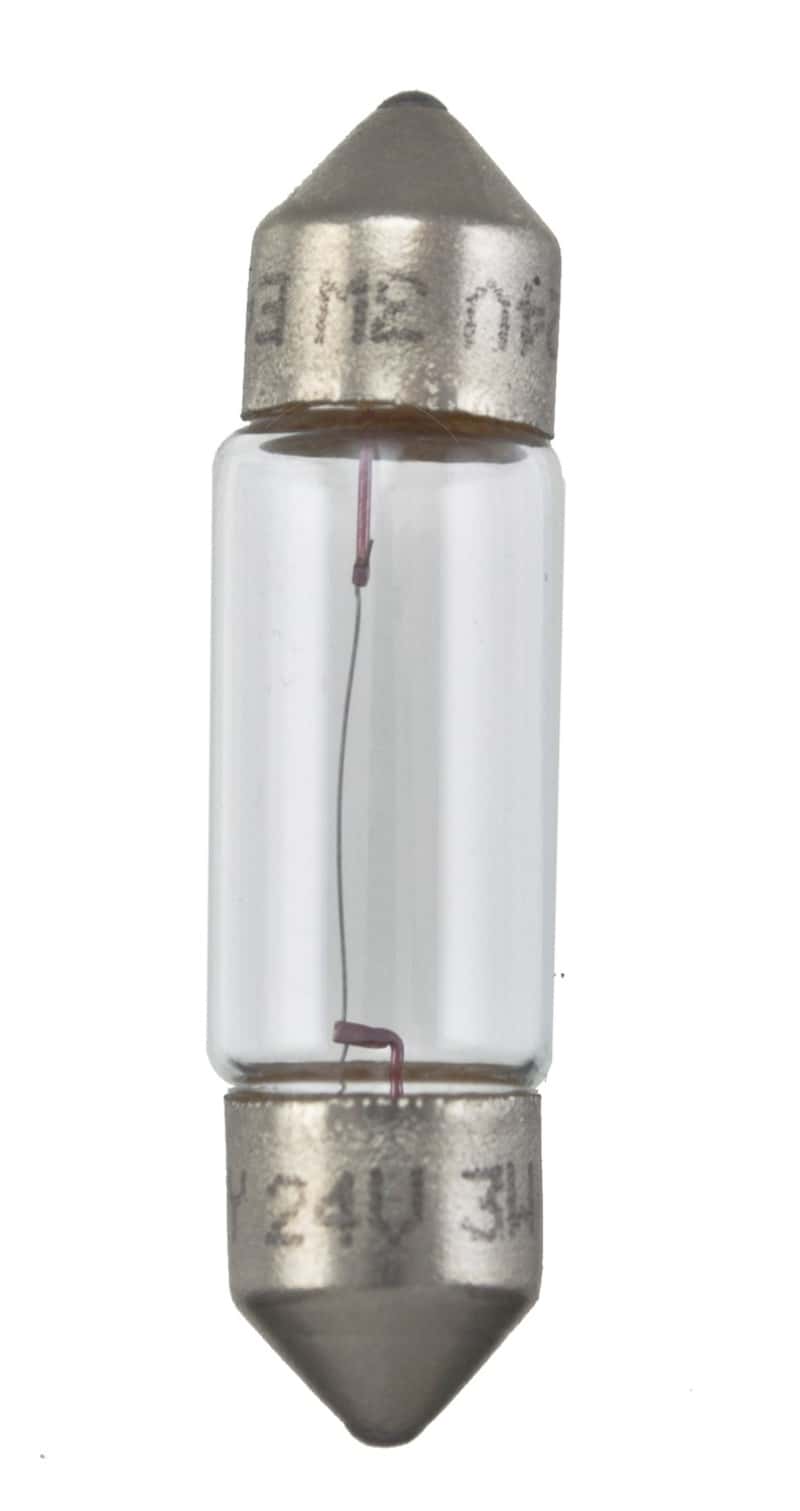 Hella — Hella Bulb 6430 24V 3W SV7-8 T2.5 8x29mm
6430 Incan Bulb - view 2