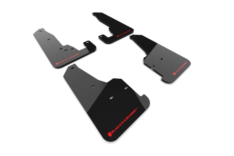 Rally Armor — Rally Armor 18-22 Jeep Grand Cherokee SRT Trackhawk Black UR Mud Flap - Red Logo
Mud Flap - view 1