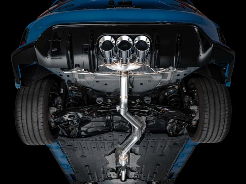 AWE Tuning — AWE Tuning 2023 Honda Civic Type R FL5 Track Edition Exhaust w/ Triple Chrome Silver Tips
Track Exhaust - view 13
