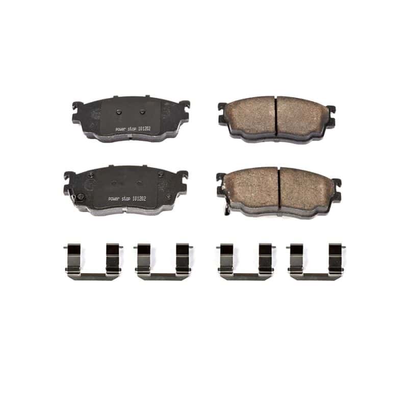 PowerStop — Power Stop 98-02 Mazda 626 Front Z17 Evolution Ceramic Brake Pads w/Hardware
Z17 Brake Pads - view 1