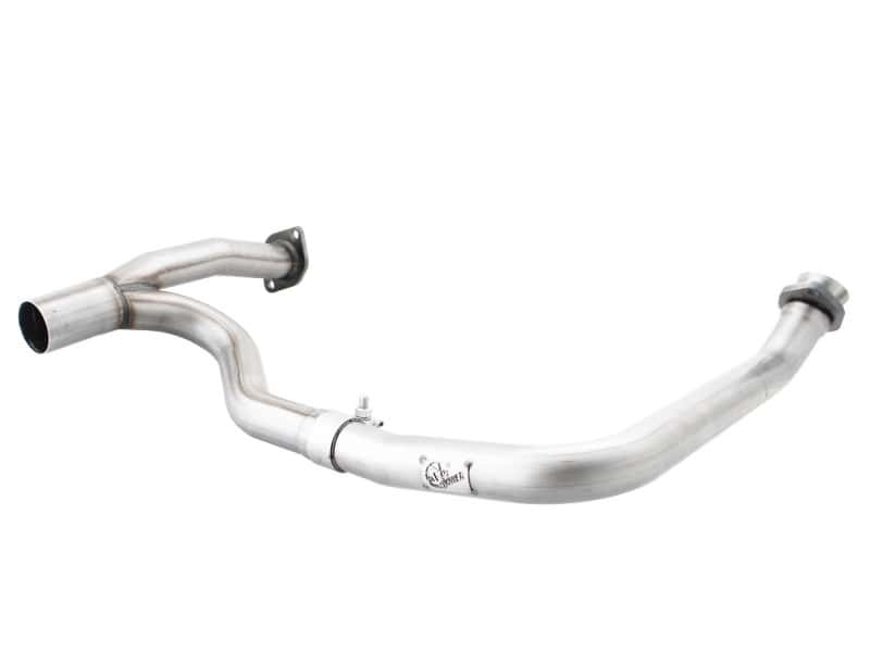 aFe — aFe Power Twisted Steel Y-Pipe Aluminized 2in 12-14 Jeep Wrangler (JK) V6 3.6L (4dr)
Twisted Steel Y-Pipe - view 1