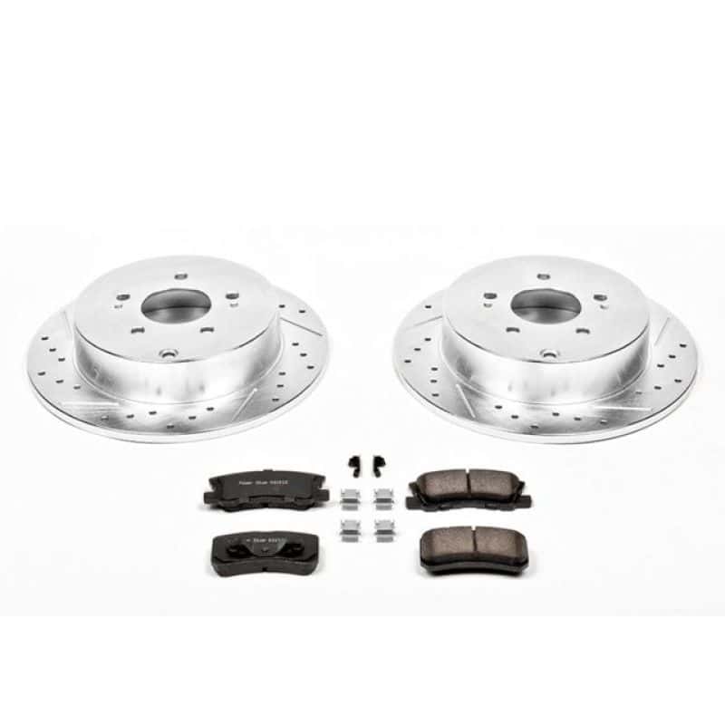 PowerStop — Power Stop 04-11 Mitsubishi Endeavor Rear Z23 Evolution Sport Brake Kit - view 1