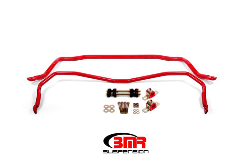 BMR Suspension — BMR 64-72 A-Body Front & Rear Sway Bar Kit w/ Bushings - Red
Sway Bar Kit - view 1
