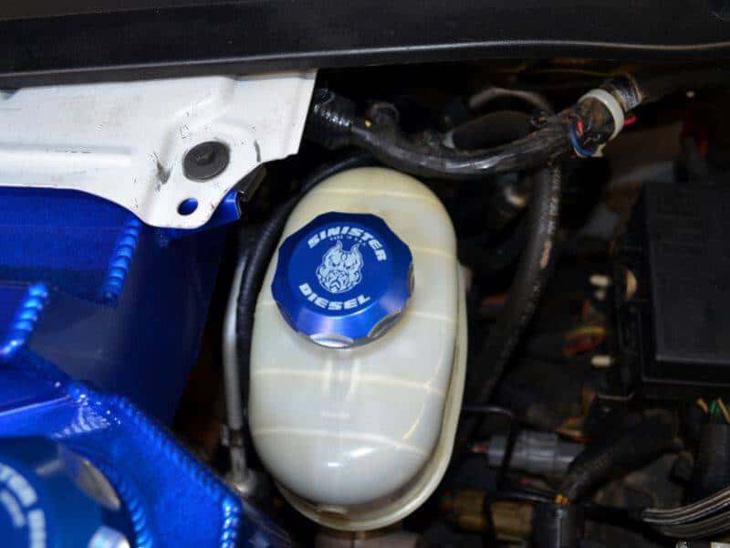 Sinister Diesel — Sinister Diesel 99-16 Ford Powerstroke Master Cylinder Cap - view 1
